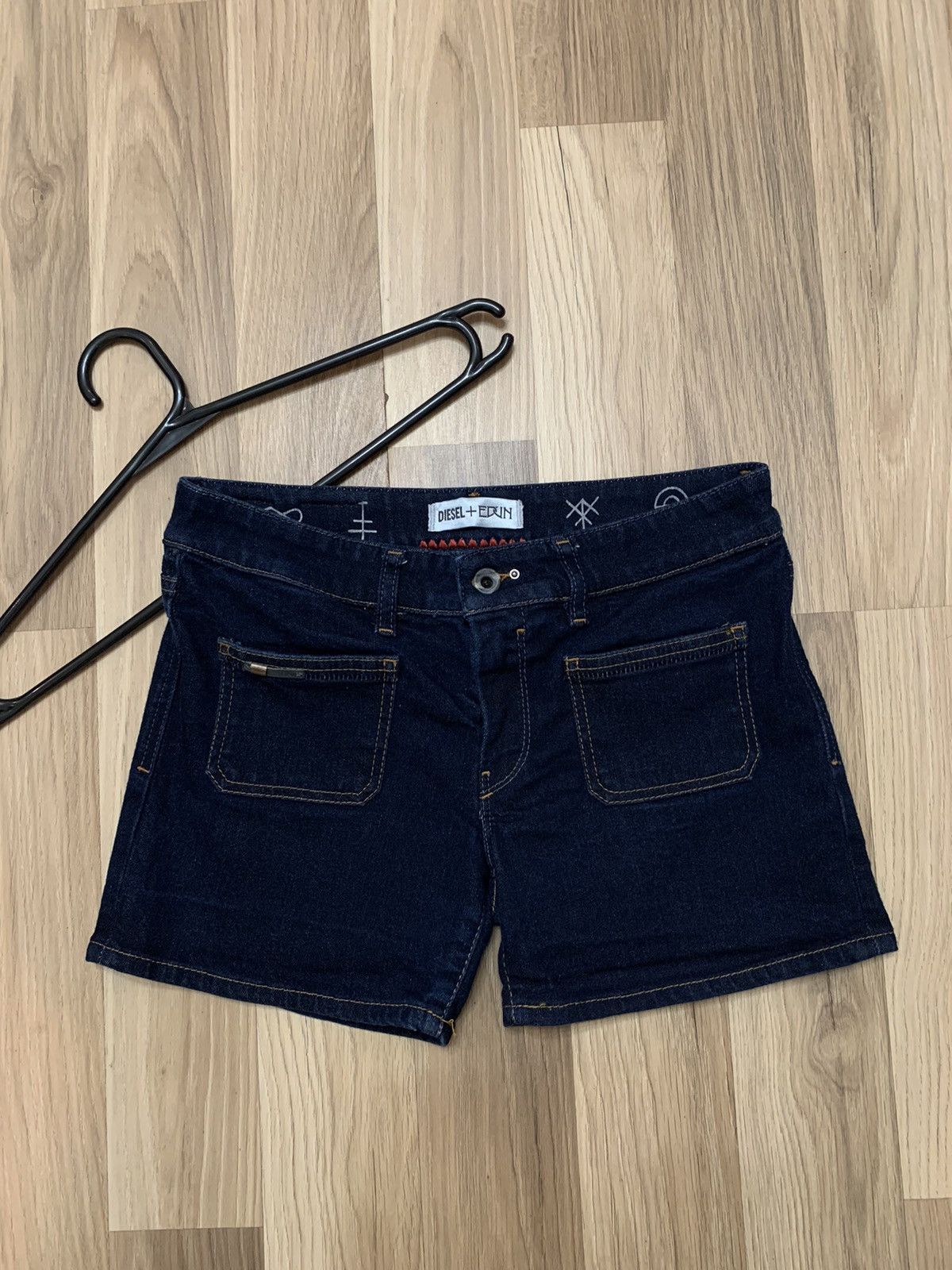 Diesel Diesel + Edun Women’s Denim Shorts Size 30" / US 8 / IT 44 - 1 Thumbnail