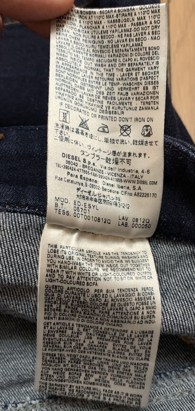 Diesel Diesel + Edun Women’s Denim Shorts Size 30" / US 8 / IT 44 - 7 Thumbnail