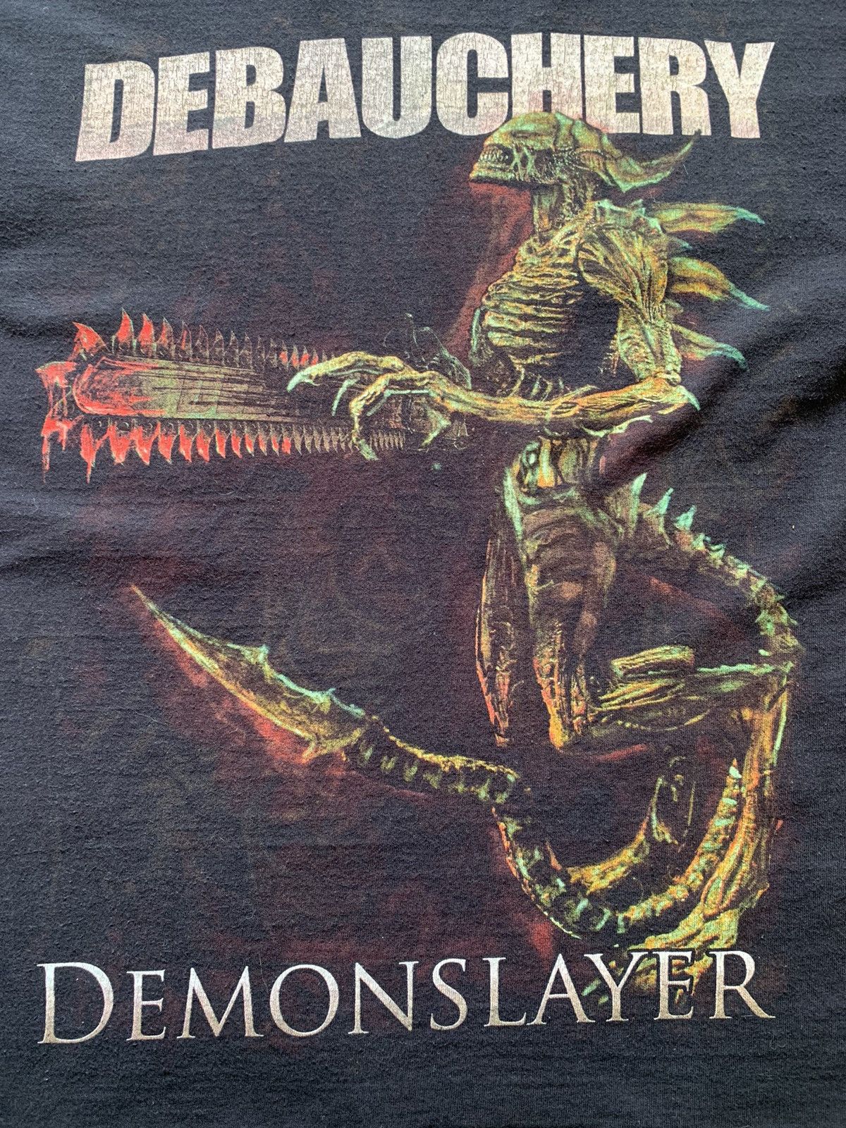 Band Tees Debauchery Demonslayer Faded T-shirt Size US L / EU 52-54 / 3 - 11 Thumbnail