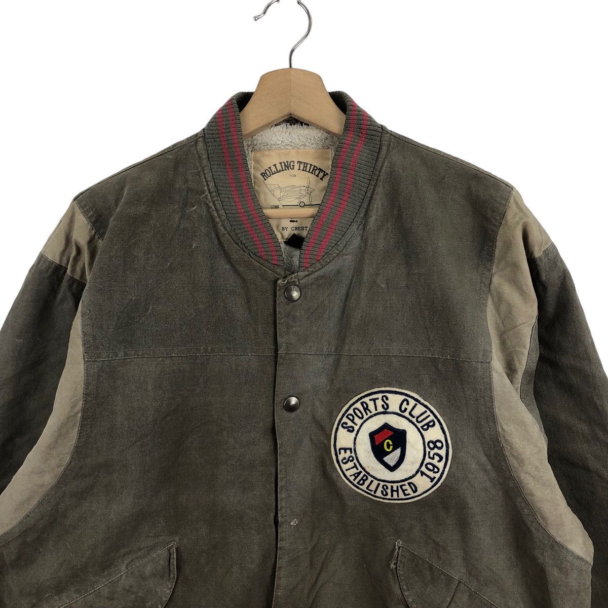 Vintage Vintage 90s Rolling Thirty For Tail End Charlie By Crest Size US L / EU 52-54 / 3 - 2 Thumbnail