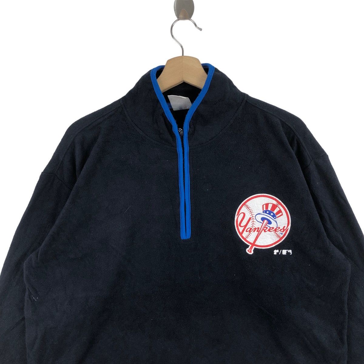 MLB × New York Yankees Vintage MLB YANKEES Fleece Jacket Sportswear Size US L / EU 52-54 / 3 - 2 Thumbnail