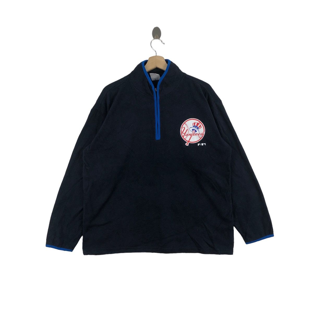 MLB × New York Yankees Vintage MLB YANKEES Fleece Jacket Sportswear Size US L / EU 52-54 / 3 - 1 Thumbnail
