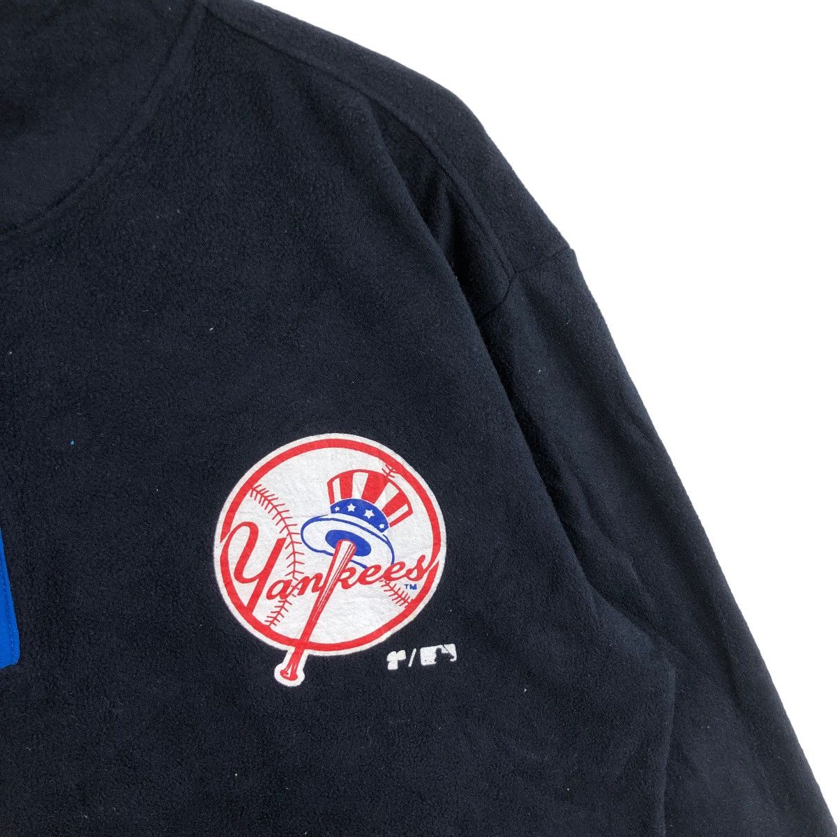 MLB × New York Yankees Vintage MLB YANKEES Fleece Jacket Sportswear Size US L / EU 52-54 / 3 - 3 Thumbnail