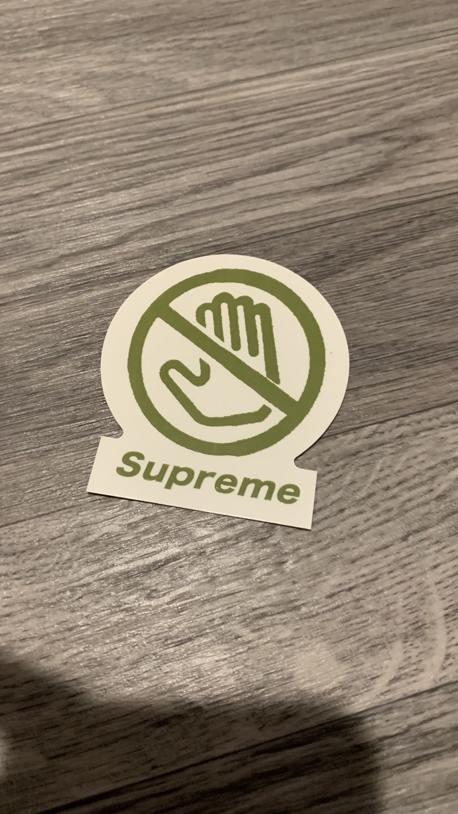 Supreme Supreme Stop Sticker Size ONE SIZE - 1 Preview
