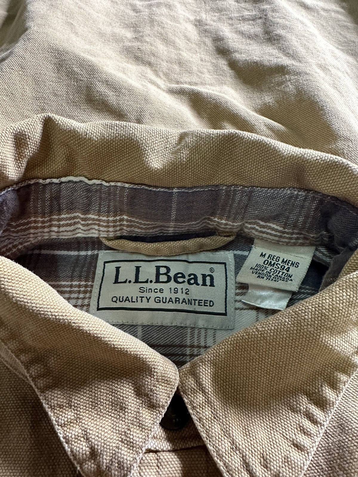 L.L. Bean LL bean heavy cotton snap button shirts Size US M / EU 48-50 / 2 - 5 Thumbnail