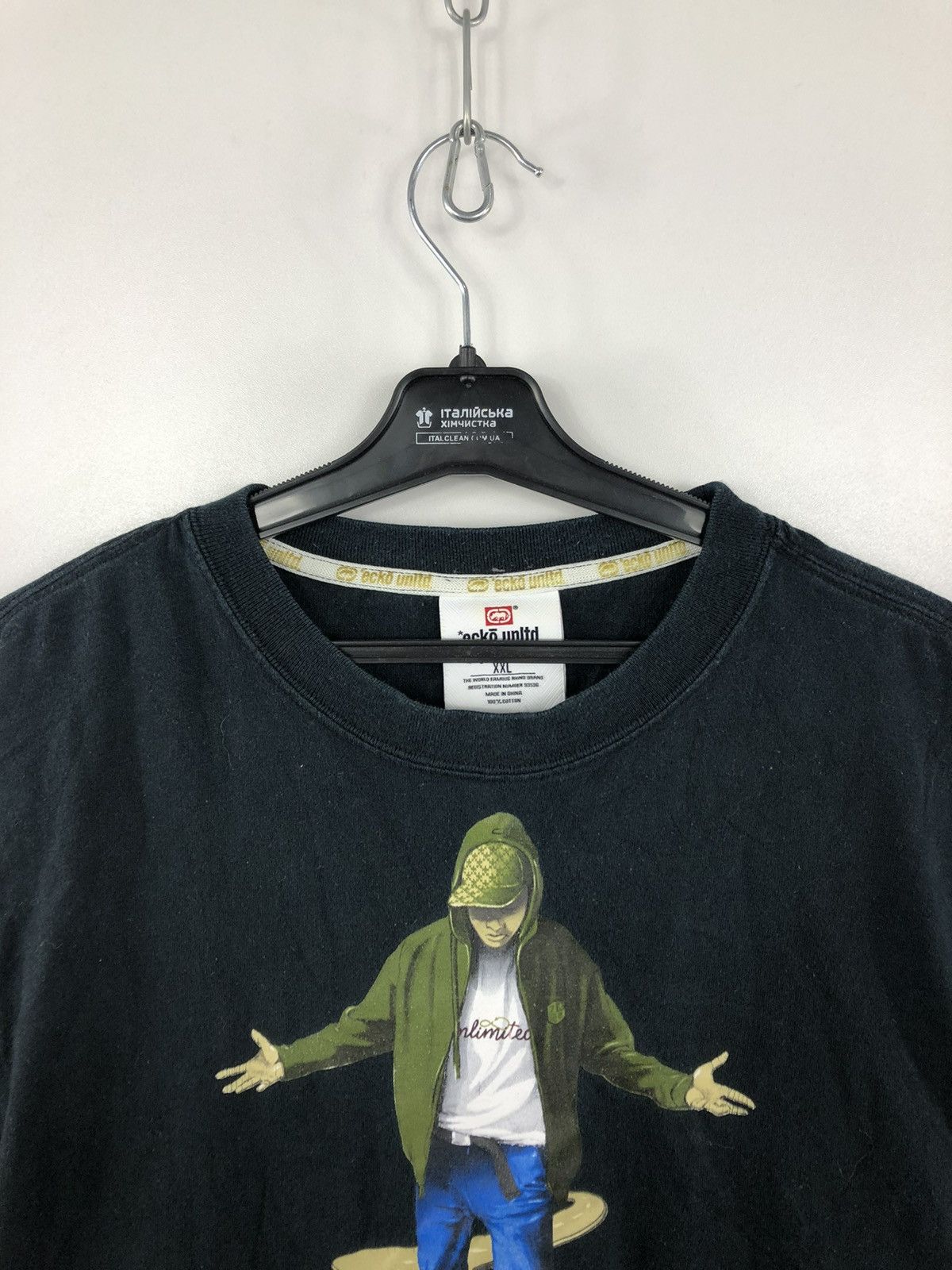 Ecko Unltd. × Vintage Ecko Unitd T-Shirt The Road to Piece Big Logo Size XXL Size US XXL / EU 58 / 5 - 3 Thumbnail
