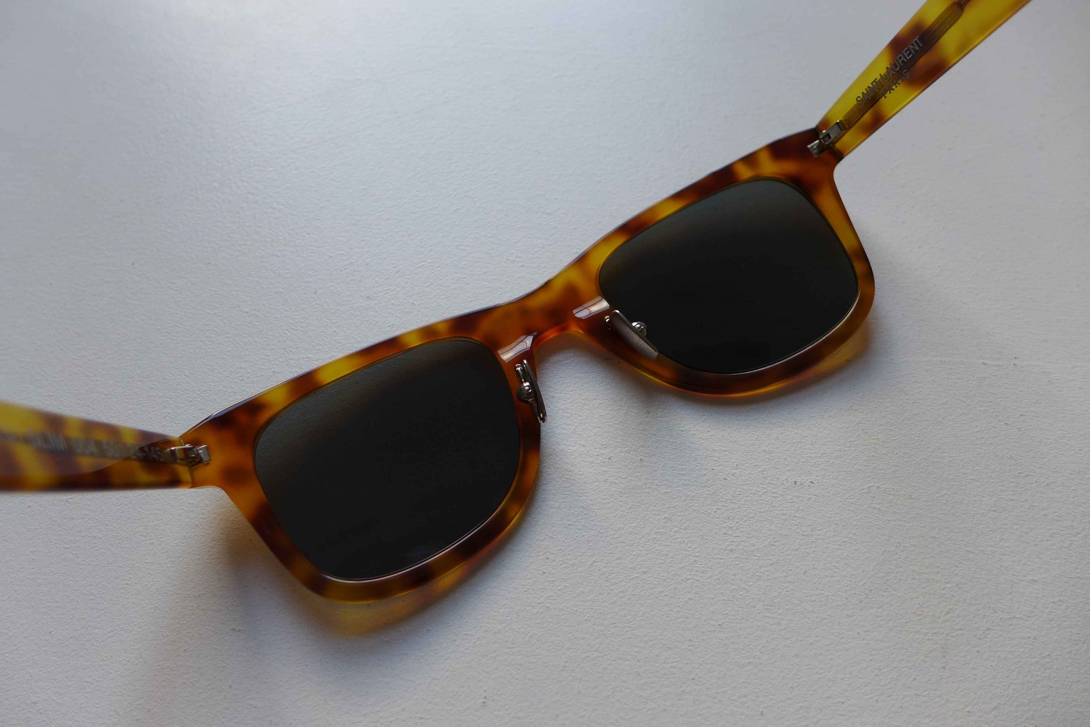 Saint Laurent Paris Saint Laurent SL 51 Havana Tortoiseshell Sunglasses Size ONE SIZE - 11 Thumbnail