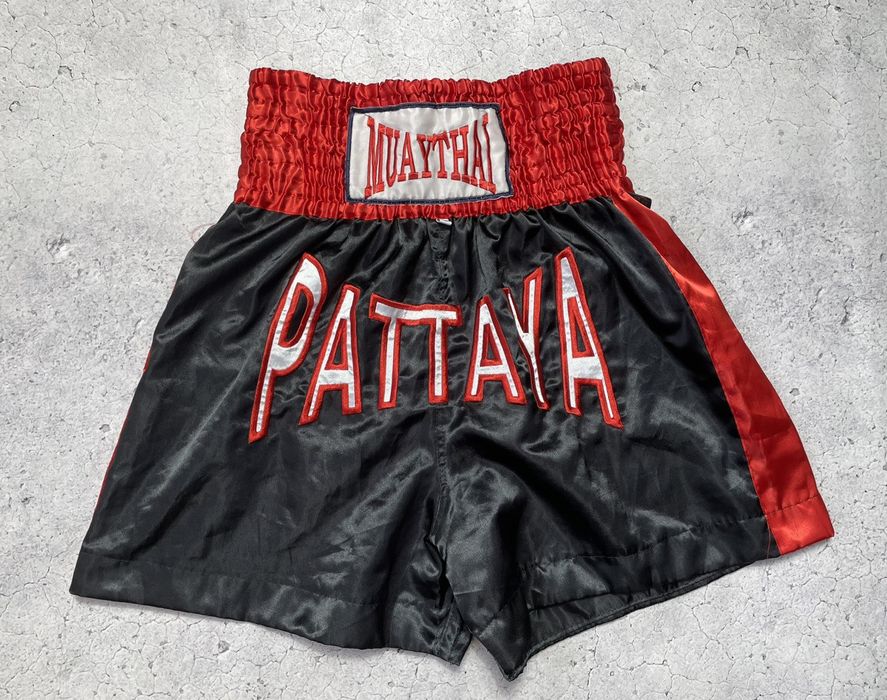 Paisley Indian Retro Print Pattern Muay Thai Boxing Shorts