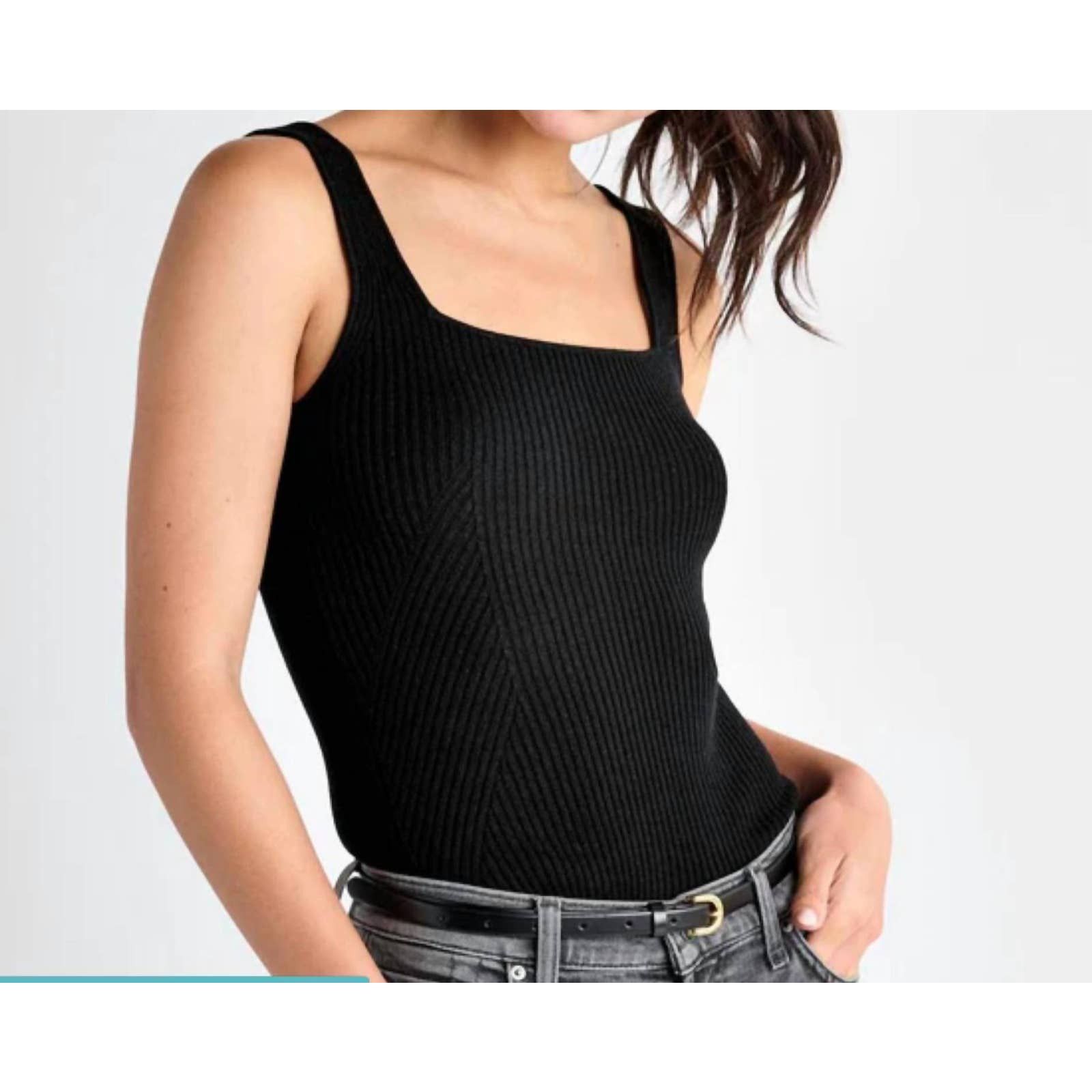 Splendid Georgie Rib Tank In Black | Grailed