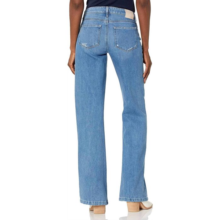 Paige Sonja Wide Leg Jean In Seville Distressed | Grailed