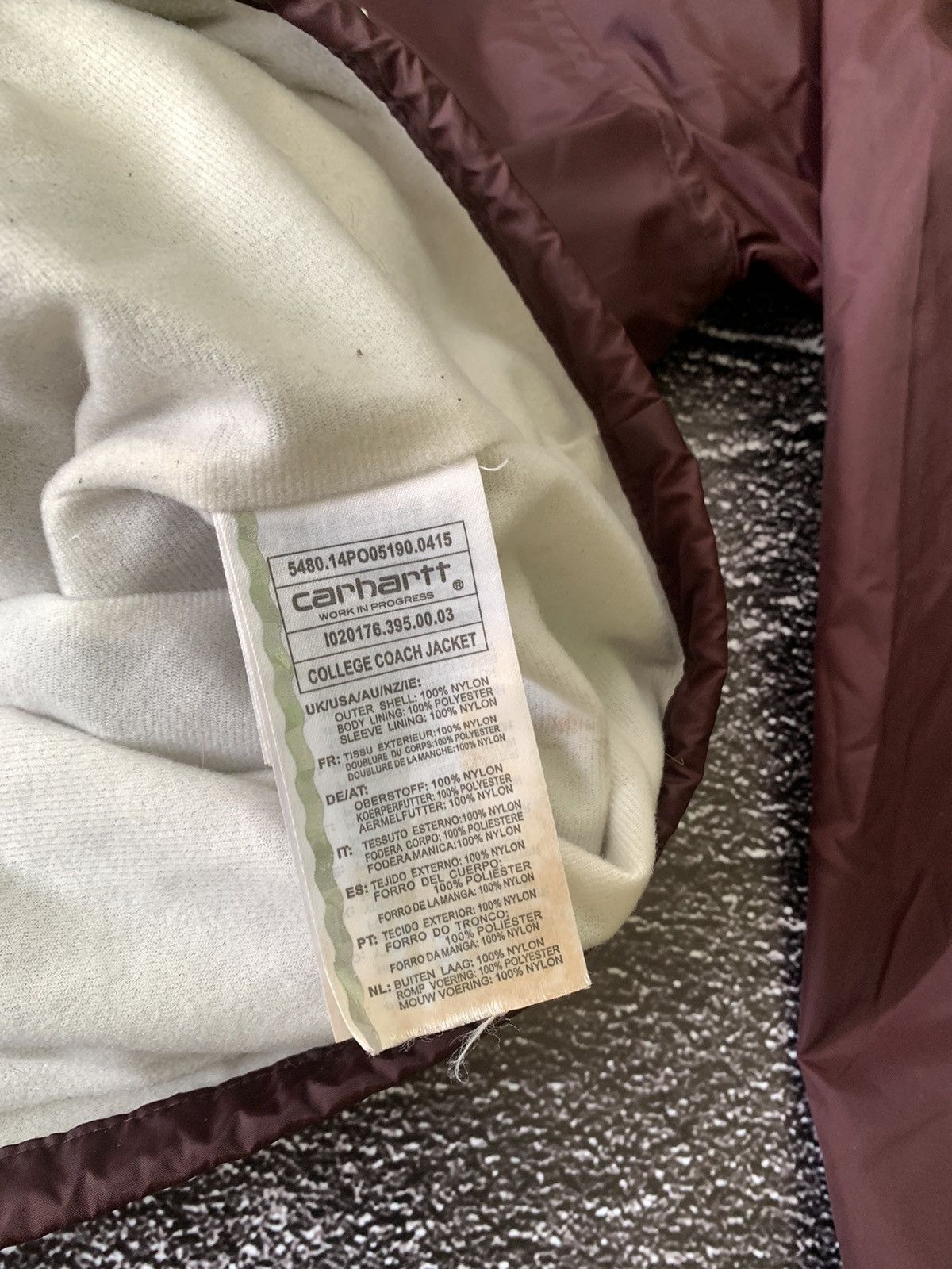 Carhartt Carhartt WIP College Coach Jacket Size US M / EU 48-50 / 2 - 14 Thumbnail