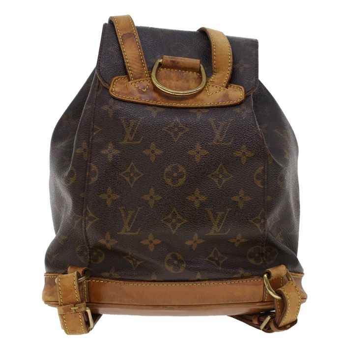 LOUIS VUITTON Epi Gobelins Backpack Black M52292 LV Auth 48435