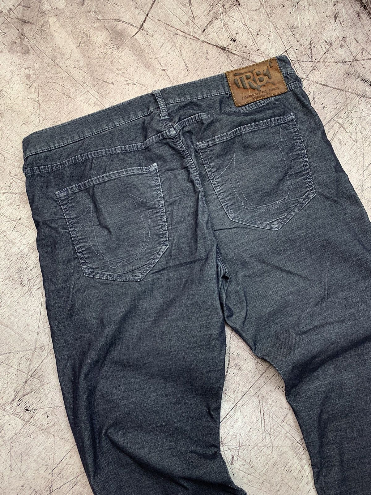 True Religion × Vintage Vintage True Religion Corduroy Black Pants Size US 36 / EU 52 - 6 Thumbnail
