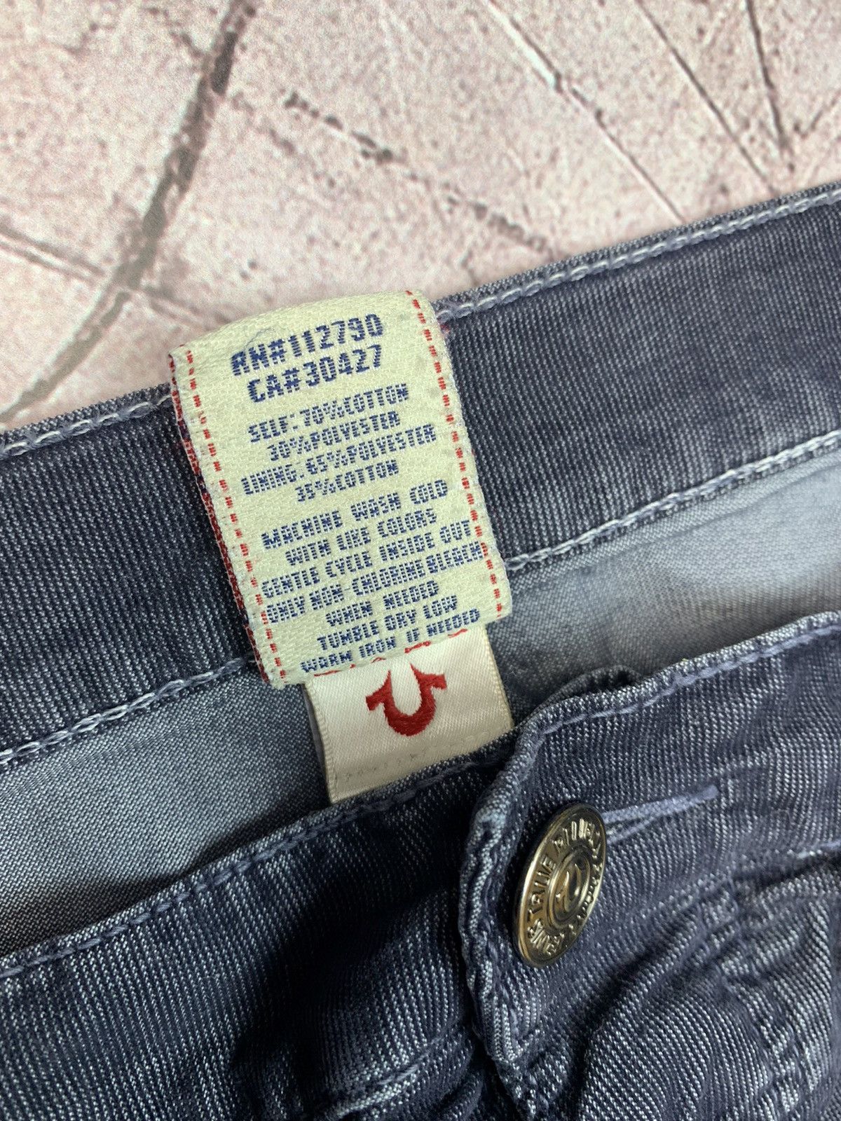 True Religion × Vintage Vintage True Religion Corduroy Black Pants Size US 36 / EU 52 - 9 Thumbnail