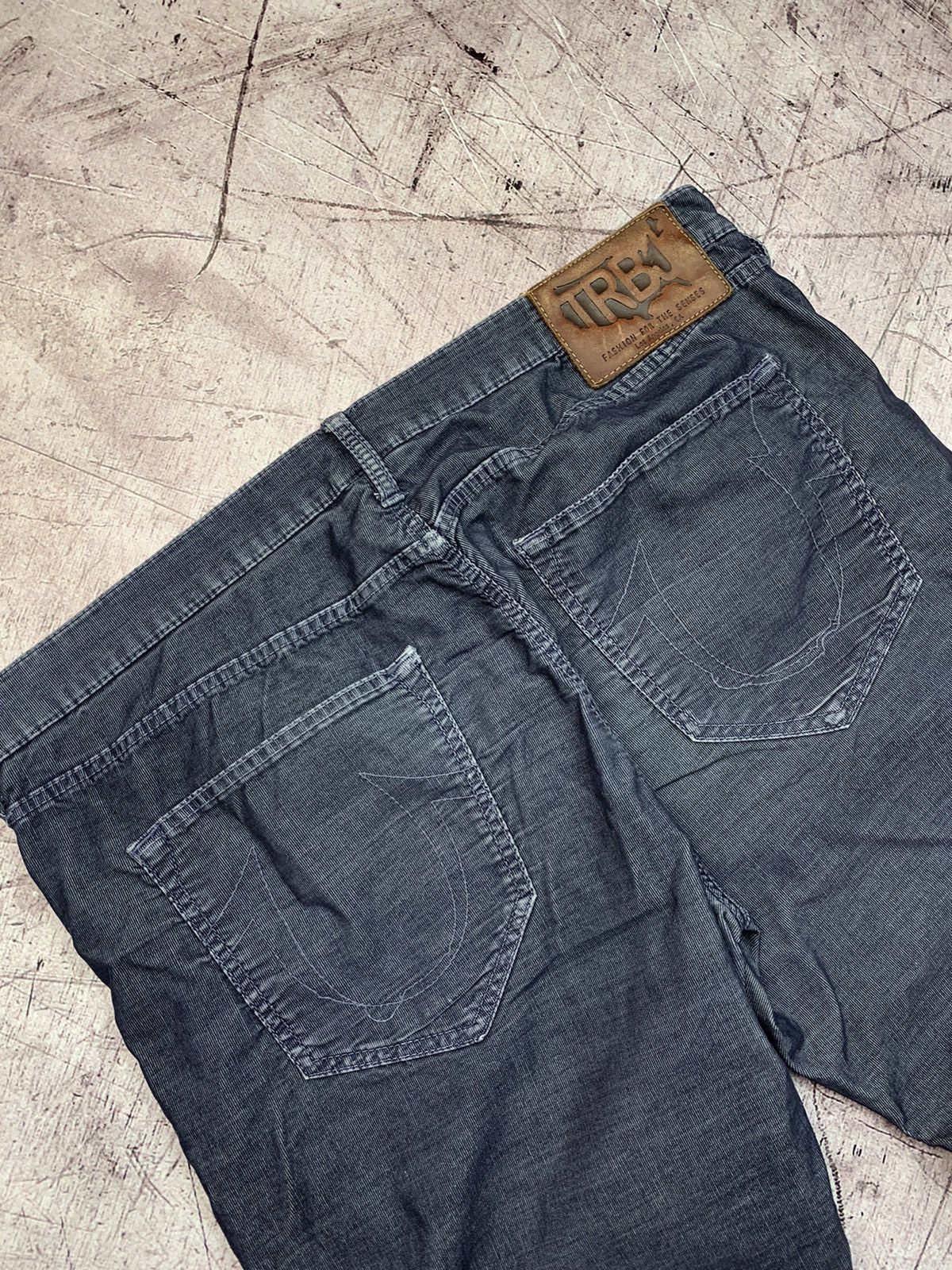 True Religion × Vintage Vintage True Religion Corduroy Black Pants Size US 36 / EU 52 - 7 Thumbnail