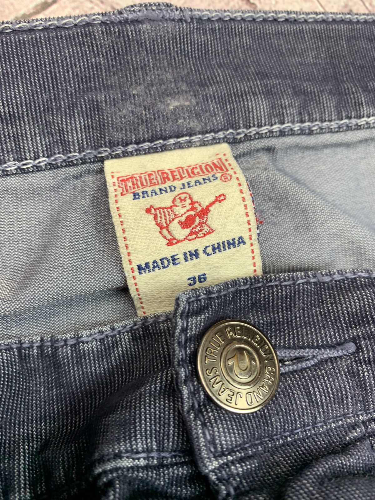 True Religion × Vintage Vintage True Religion Corduroy Black Pants Size US 36 / EU 52 - 10 Thumbnail
