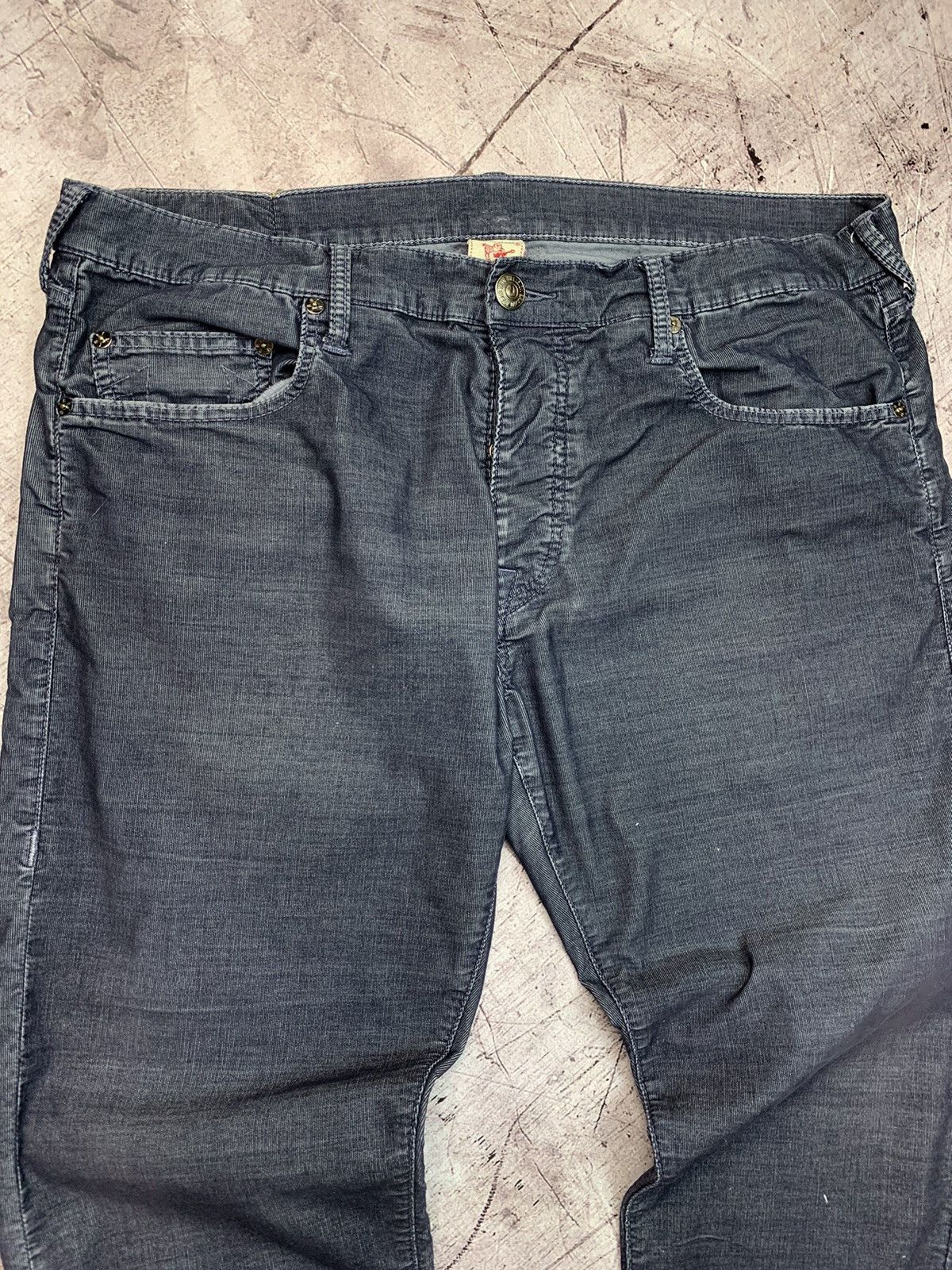 True Religion × Vintage Vintage True Religion Corduroy Black Pants Size US 36 / EU 52 - 12 Thumbnail
