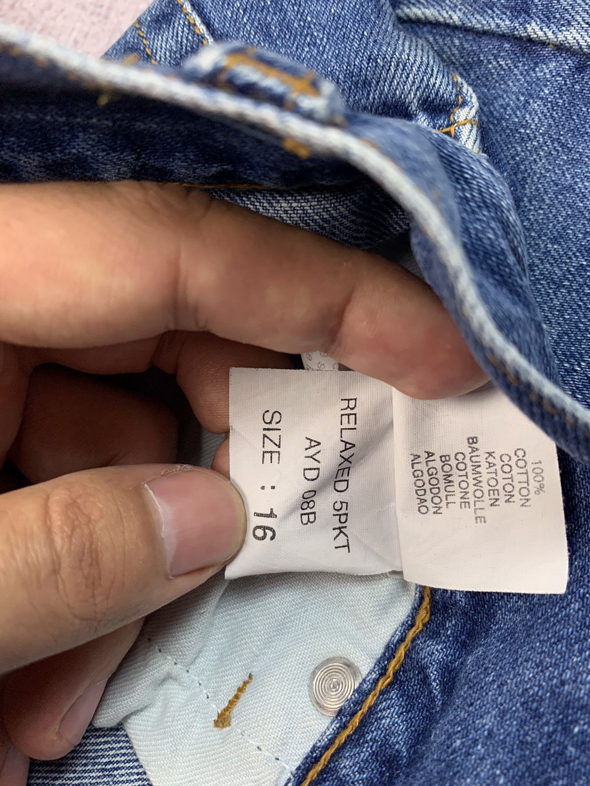 Polo Ralph Lauren Polo Ralph Lauren Vintage Womens Denim Pants Jeans Size 26" / US 2 / IT 38 - 12 Thumbnail