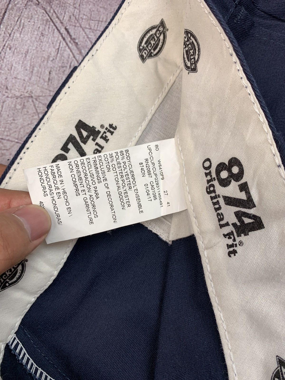 Dickies × Vintage Dickies 874 Vintage Mens Pants Workwear Size US 40 / EU 56 - 9 Thumbnail