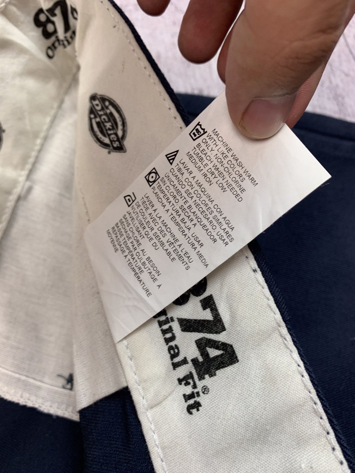 Dickies × Vintage Dickies 874 Vintage Mens Pants Workwear Size US 40 / EU 56 - 10 Thumbnail
