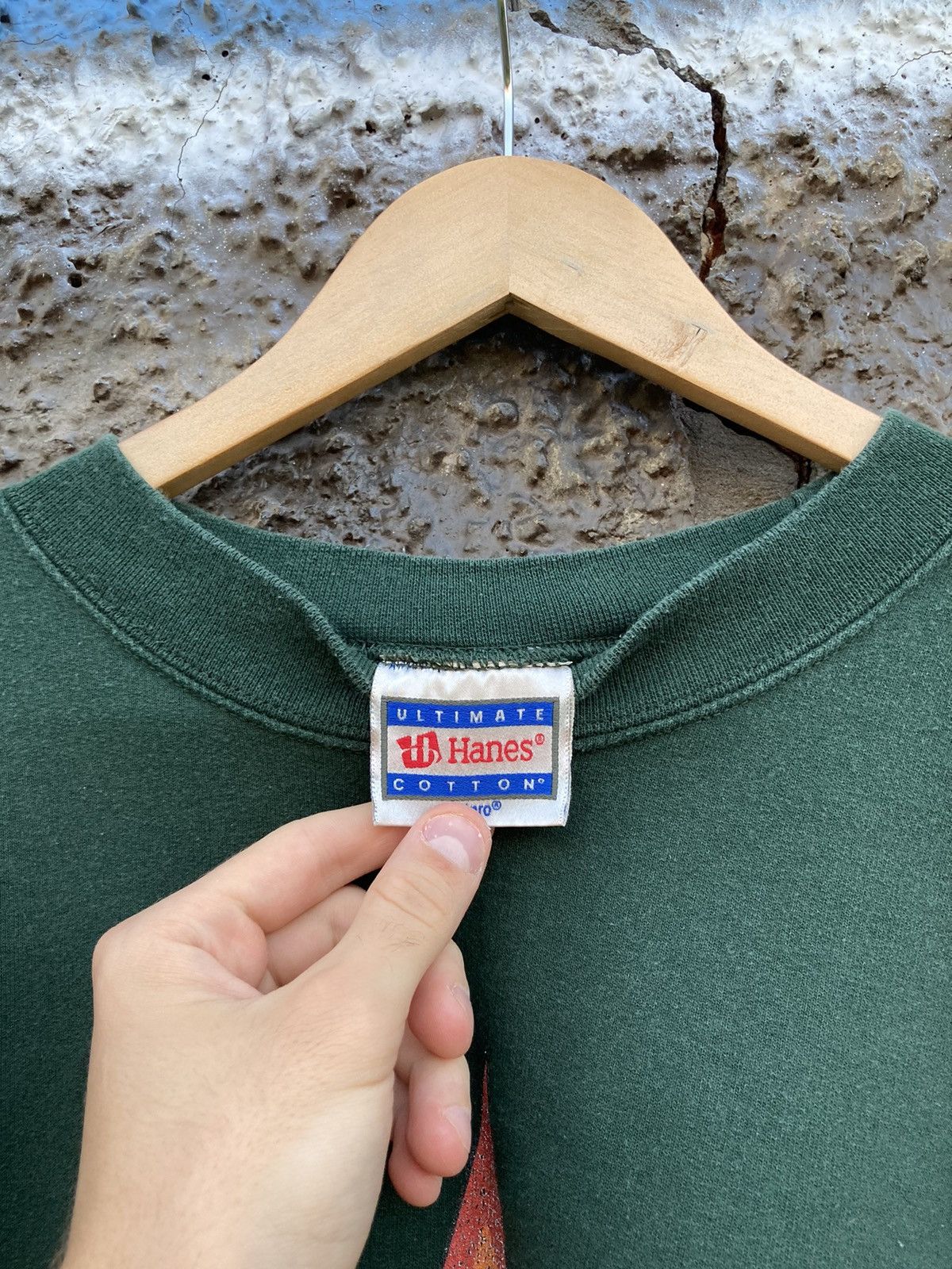 Hanes 🔥MUST HAVE🔥VINTAGE Y2K HANES FLAME SKULLS SCULL SWEATSHIRT Size US XL / EU 56 / 4 - 3 Thumbnail