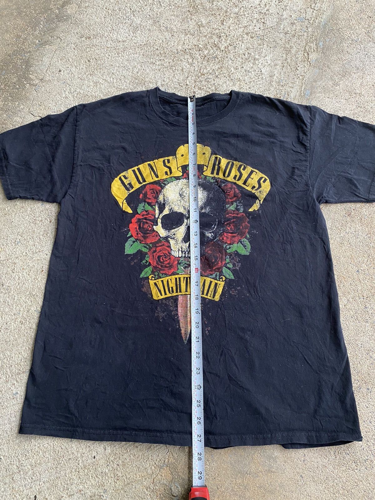 Band Tees × Guns N' Roses × Vintage Vintage Y2K Guns N Roses Skull Opium Band Tee Shirt Size US M / EU 48-50 / 2 - 5 Thumbnail