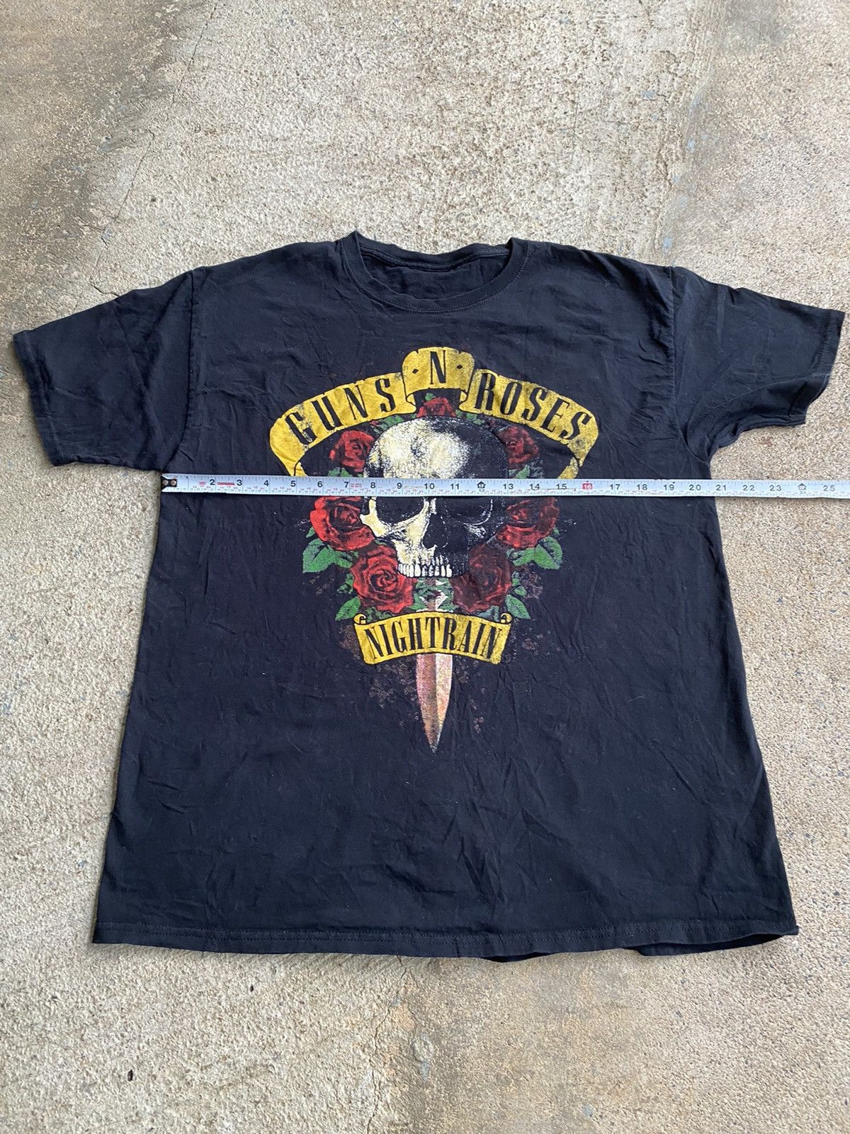 Band Tees × Guns N' Roses × Vintage Vintage Y2K Guns N Roses Skull Opium Band Tee Shirt Size US M / EU 48-50 / 2 - 6 Thumbnail