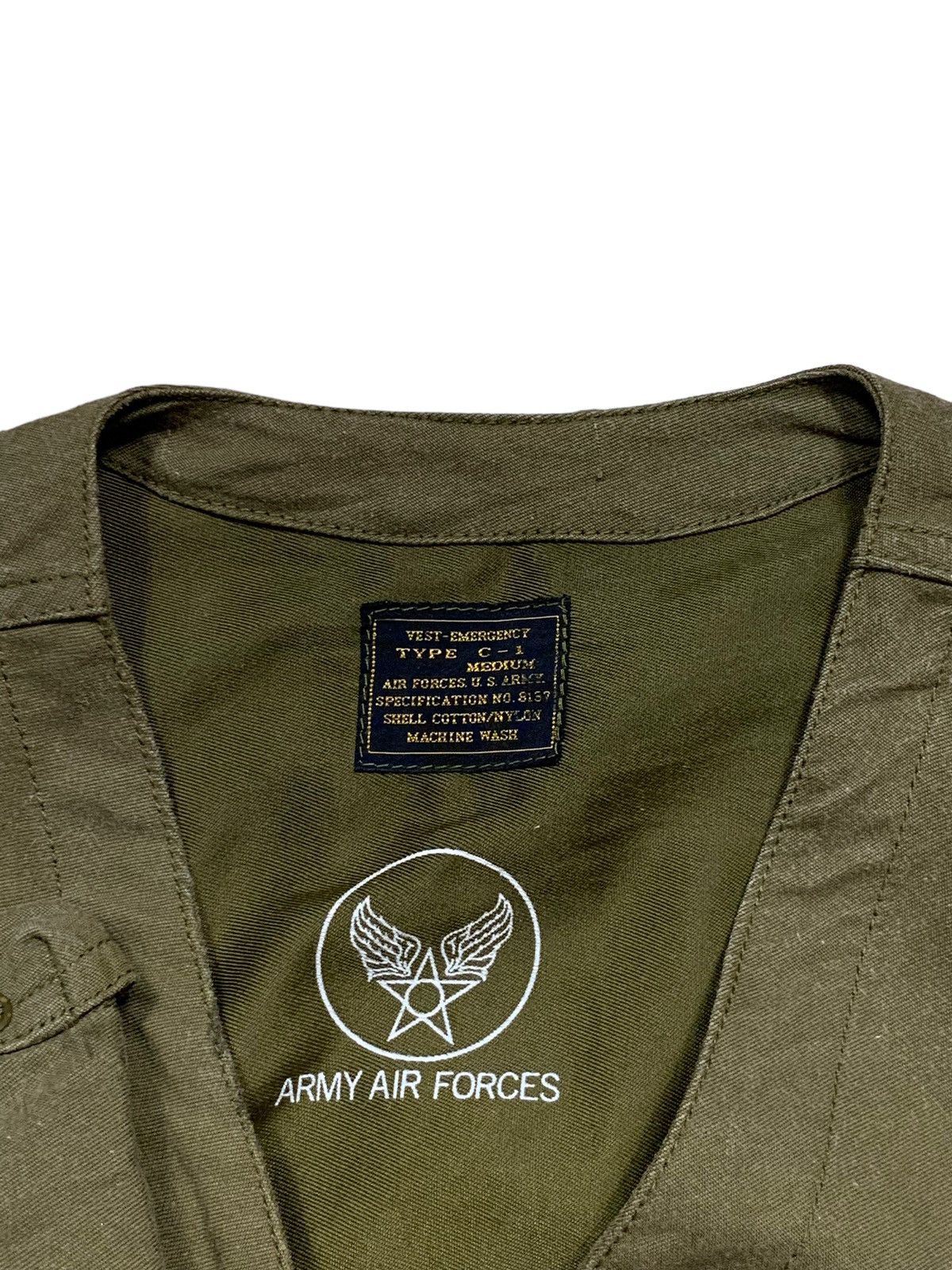 Avirex Avirex Type C-1 Vest Military Vest Tactical Utility Hunting Size US M / EU 48-50 / 2 - 7 Thumbnail