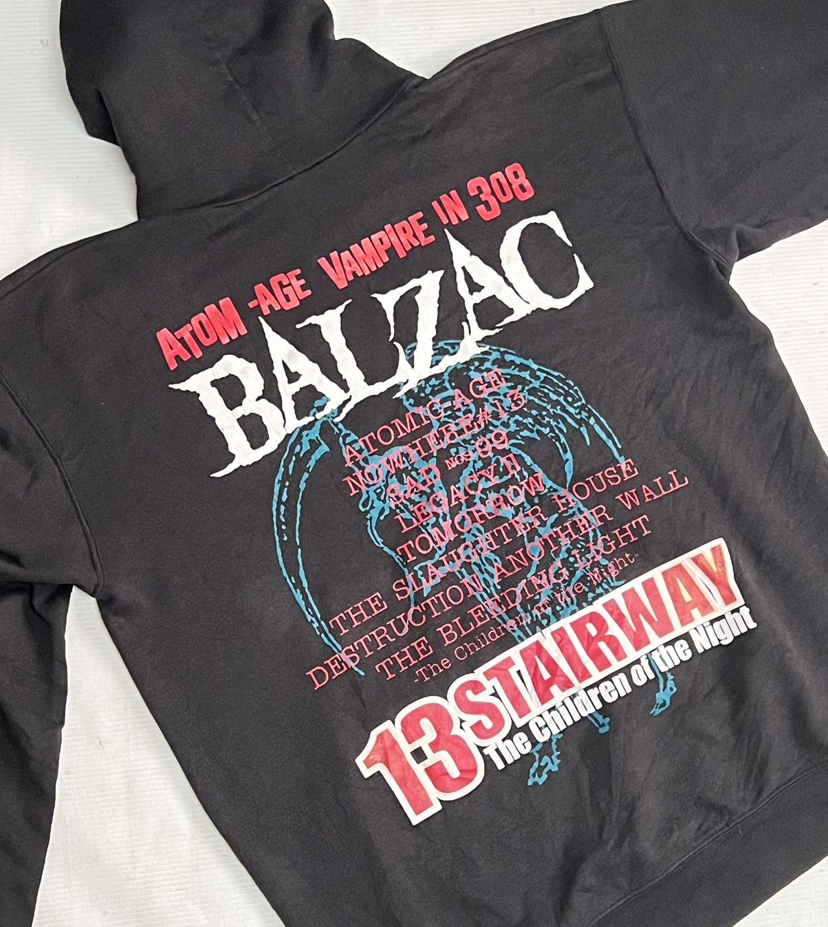 Vintage 🔥HOT DROPS🔥BALZAC MISFITS 90s BAND HOODIE | Grailed