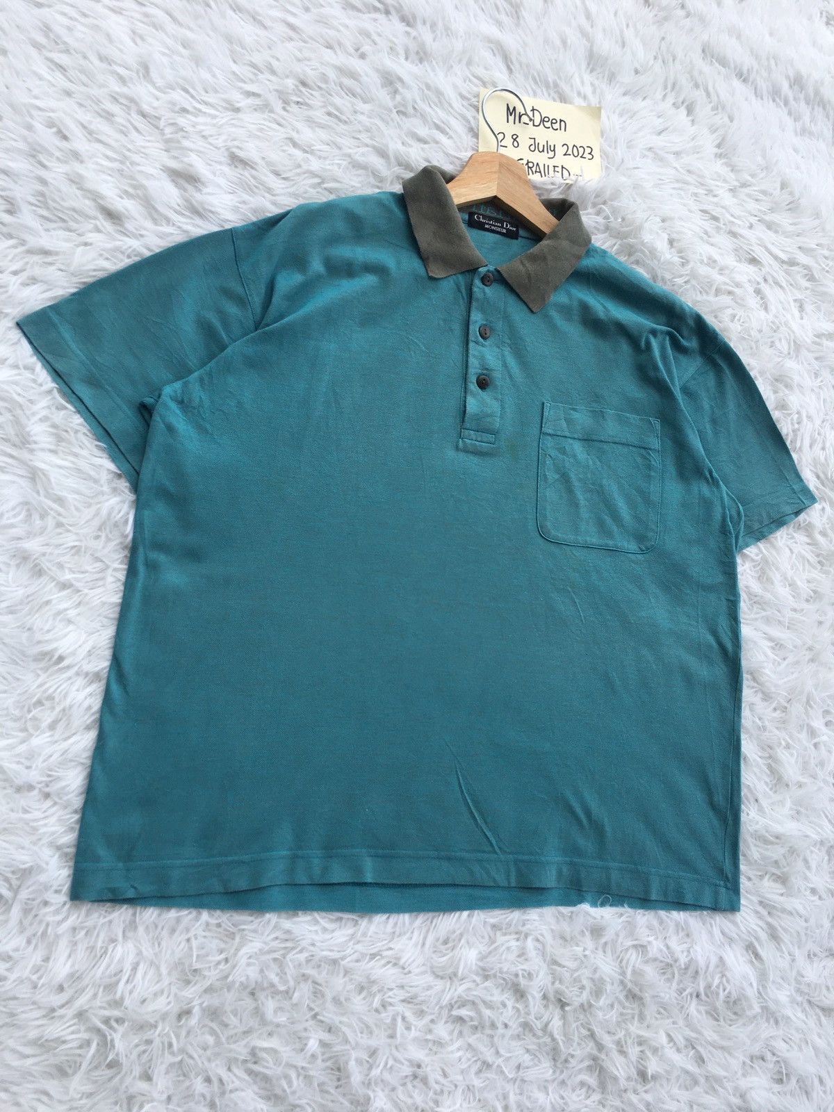 Vintage Rare Christian Dior Monsieur Polo Shirt
