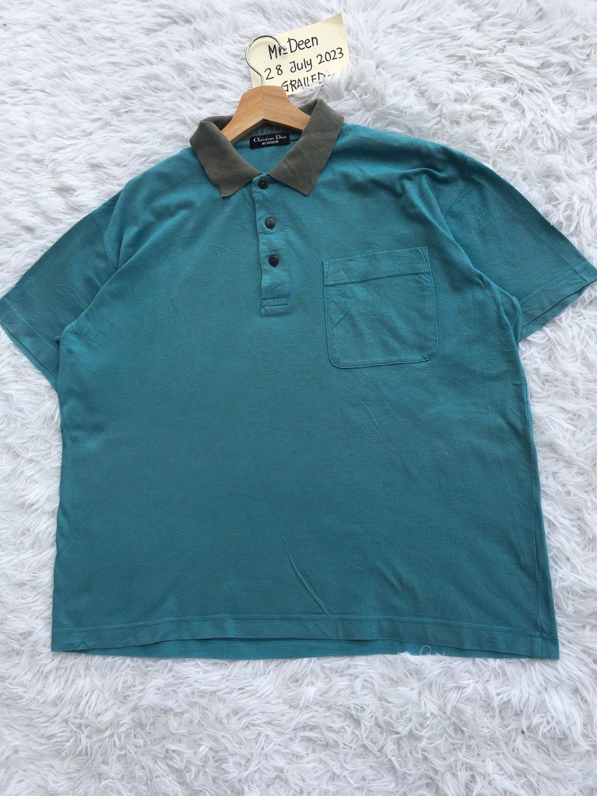 Vintage Rare Christian Dior Monsieur Polo Shirt