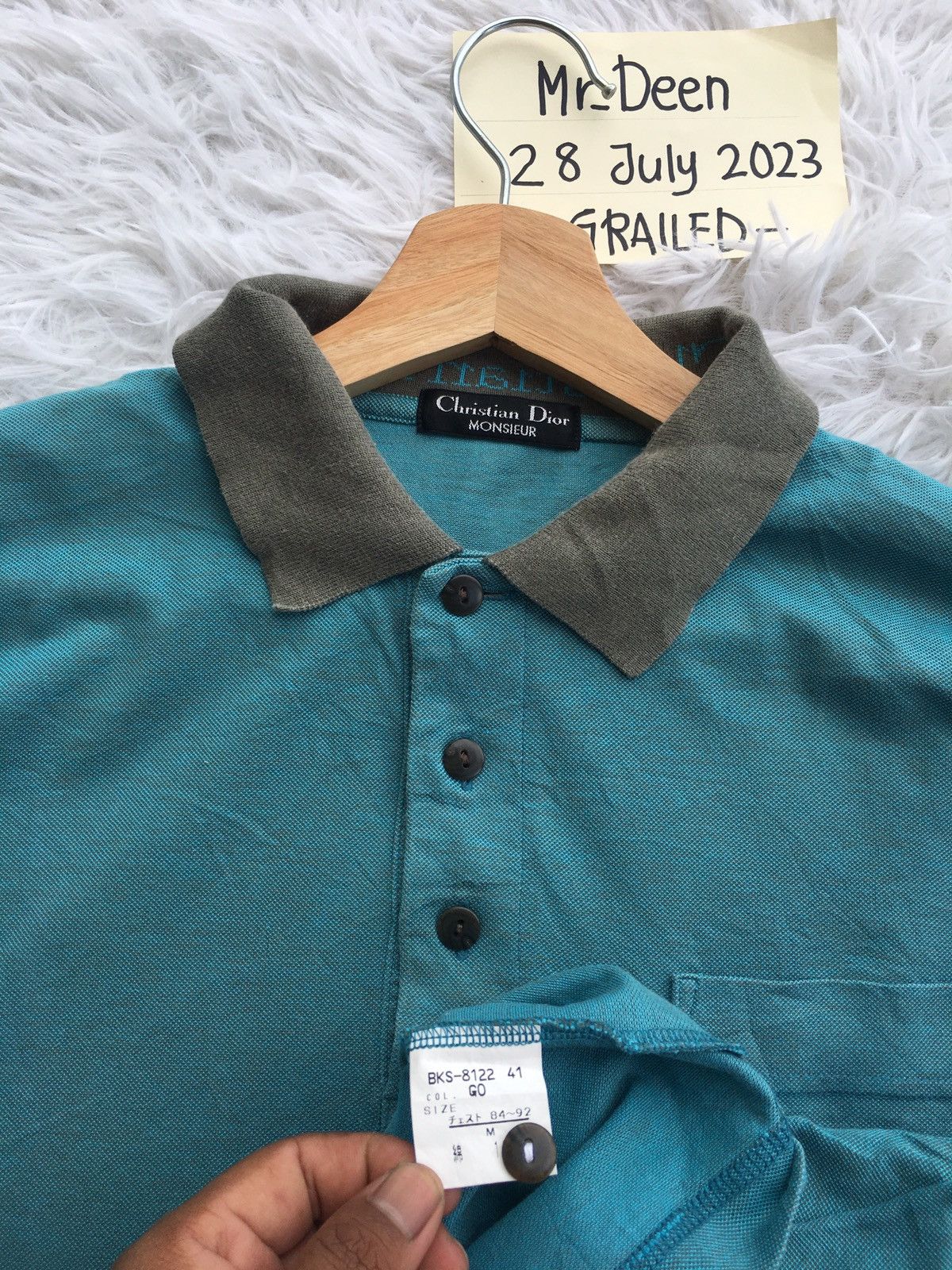 Vintage Rare Christian Dior Monsieur Polo Shirt