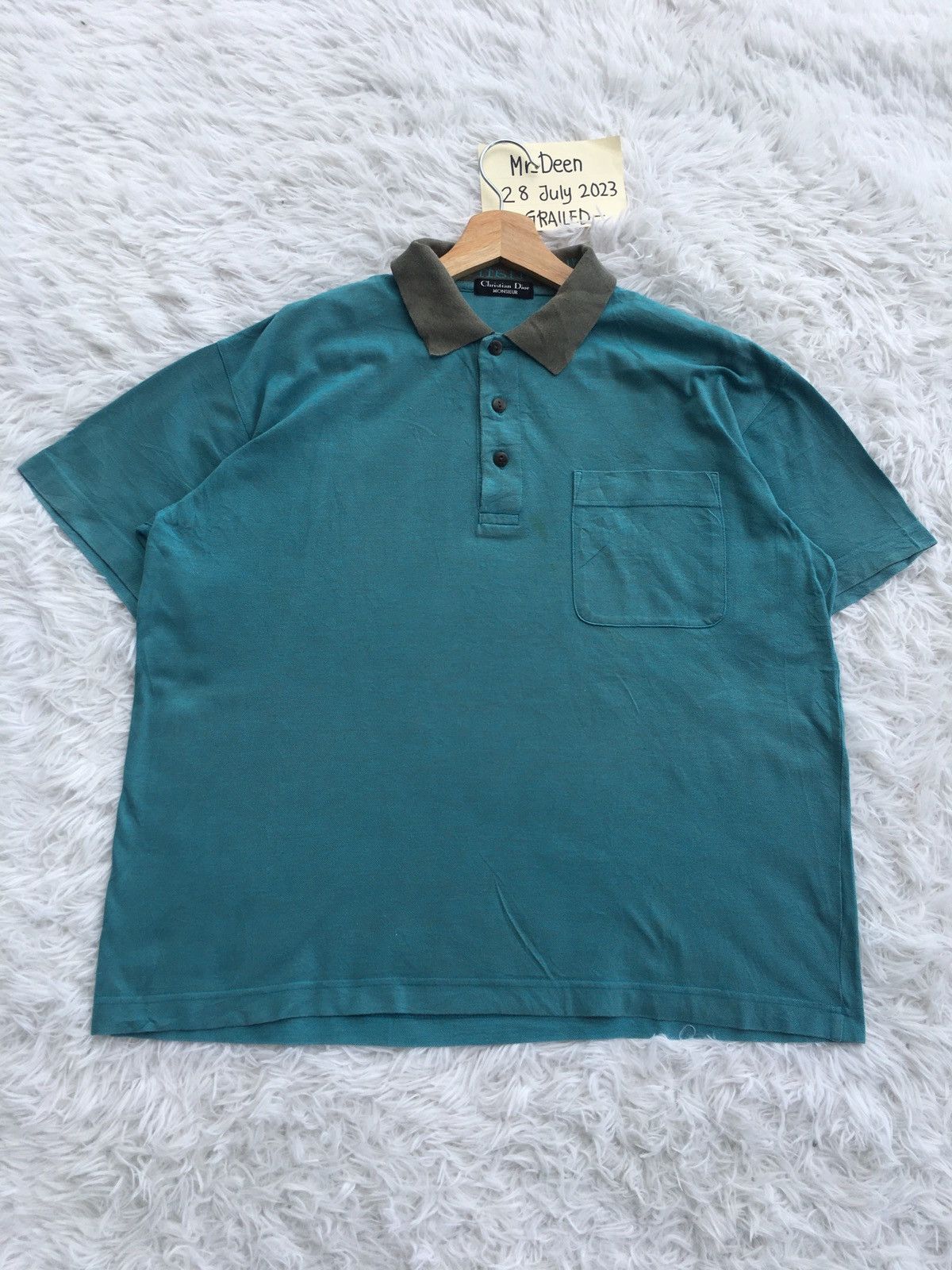 Vintage Rare Christian Dior Monsieur Polo Shirt