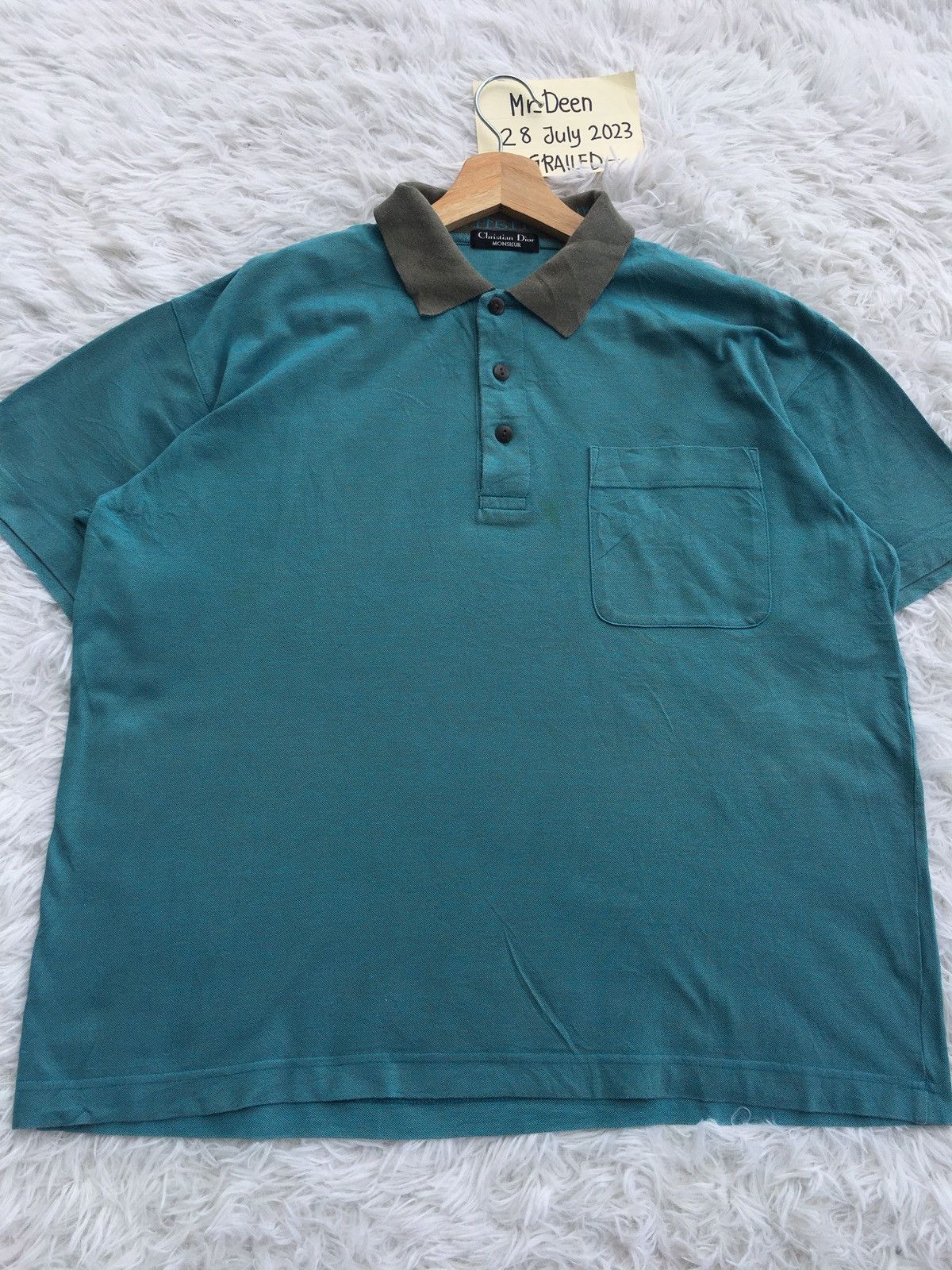 Vintage Rare Christian Dior Monsieur Polo Shirt