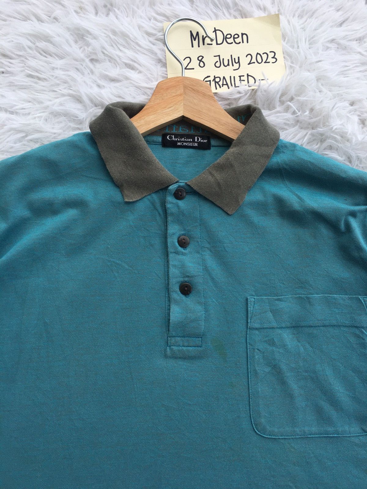 Vintage Rare Christian Dior Monsieur Polo Shirt