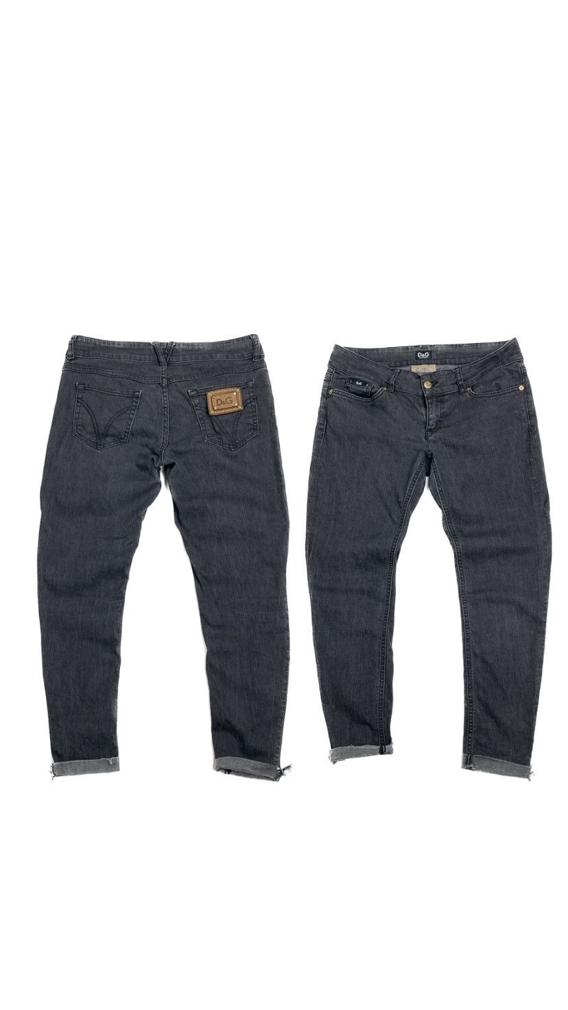 Dolce & Gabbana Dolce & Gabbana Skinny Woman Jeans D&G Y2K Vintage Pants Size 29" - 2 Thumbnail