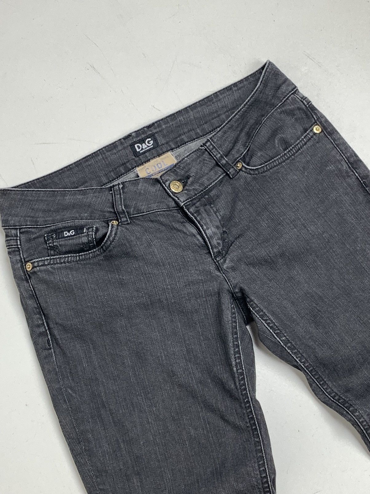 Dolce & Gabbana Dolce & Gabbana Skinny Woman Jeans D&G Y2K Vintage Pants Size 29" - 12 Thumbnail