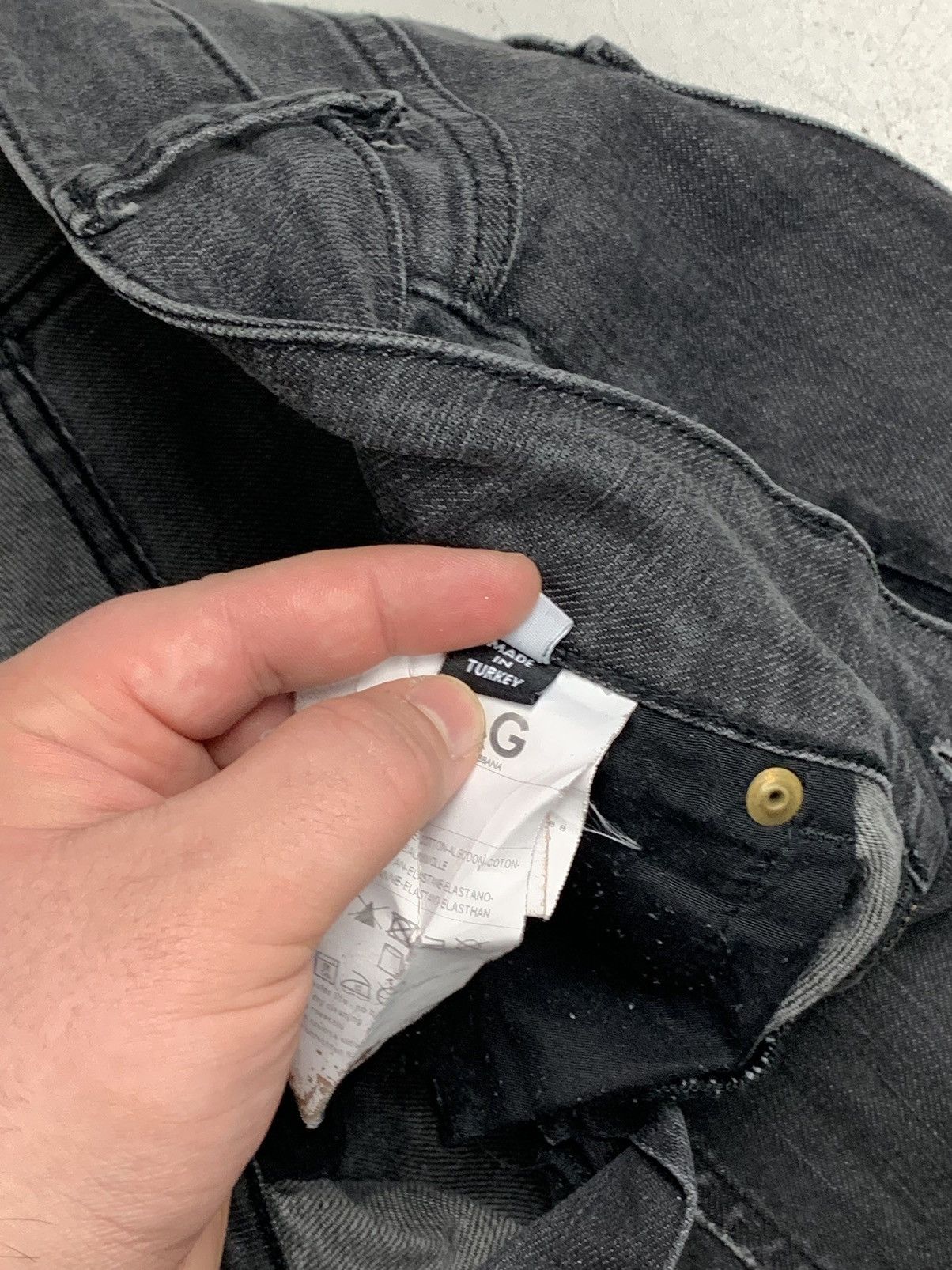Dolce & Gabbana Dolce & Gabbana Skinny Woman Jeans D&G Y2K Vintage Pants Size 29" - 18 Thumbnail