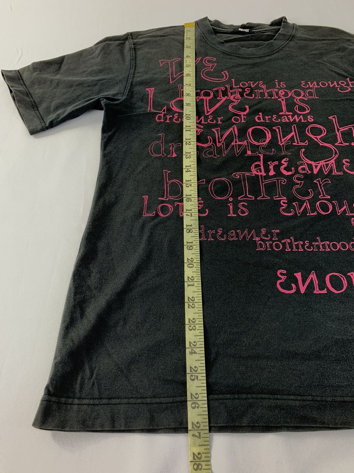 Paul Smith 90s Paul Smith Collection Love Is Enough Qoute Tee Size US M / EU 48-50 / 2 - 9 Thumbnail