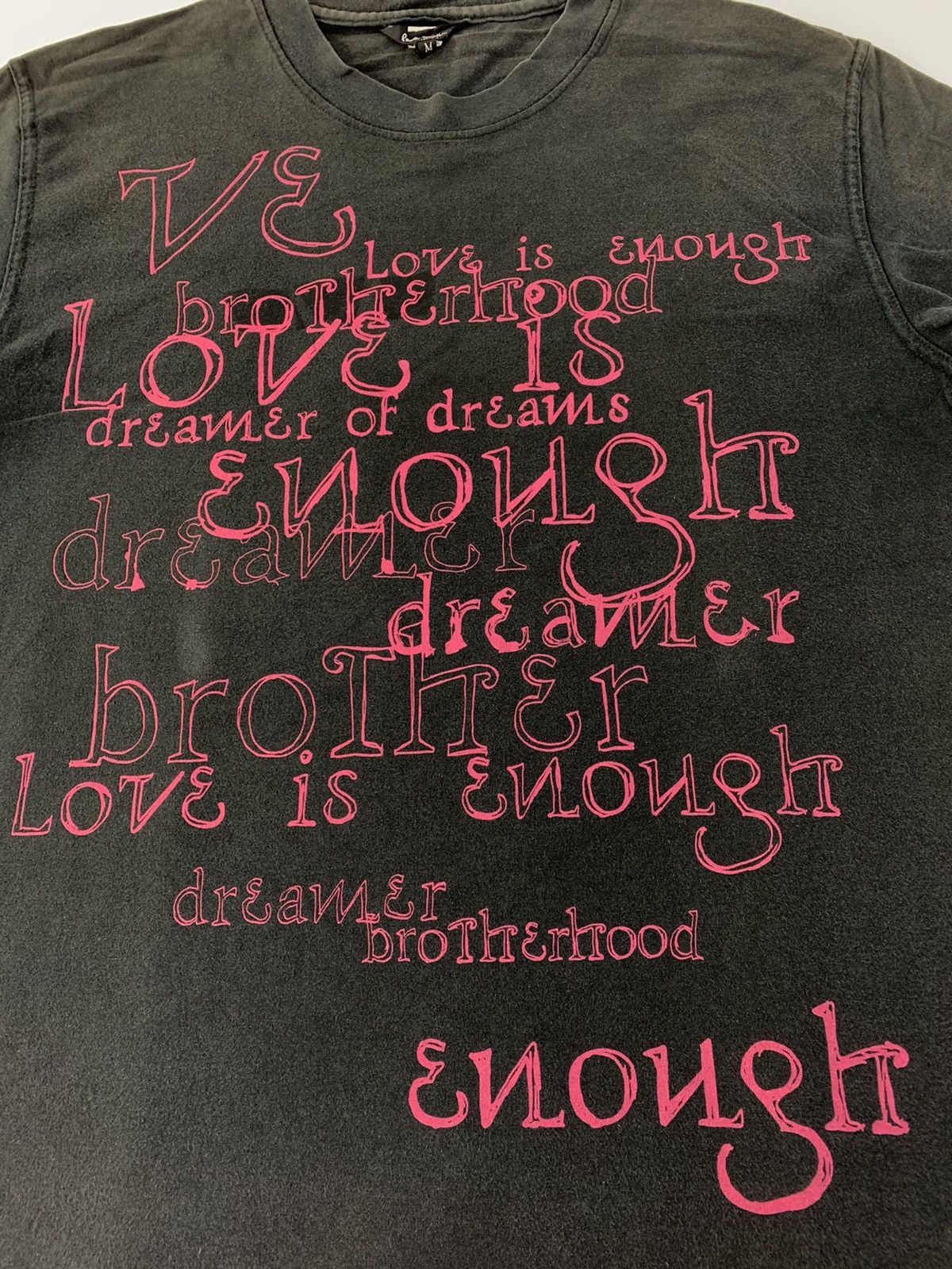 Paul Smith 90s Paul Smith Collection Love Is Enough Qoute Tee Size US M / EU 48-50 / 2 - 3 Thumbnail
