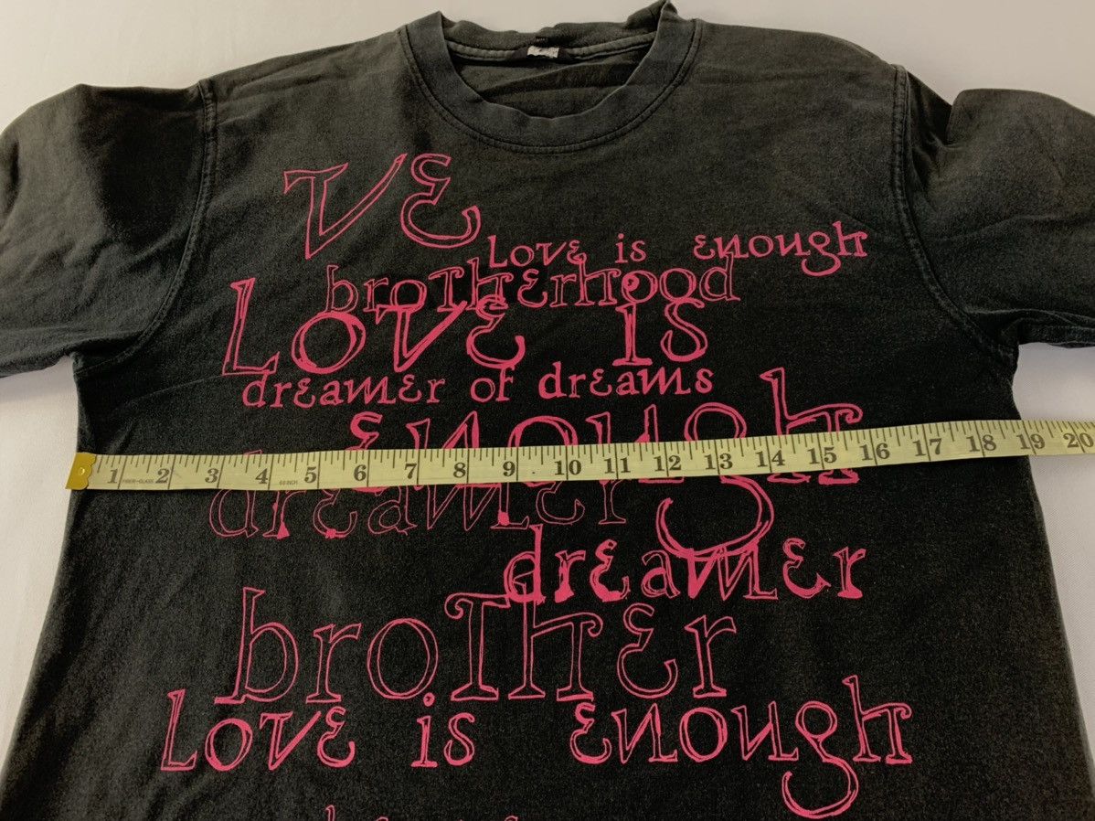 Paul Smith 90s Paul Smith Collection Love Is Enough Qoute Tee Size US M / EU 48-50 / 2 - 8 Thumbnail