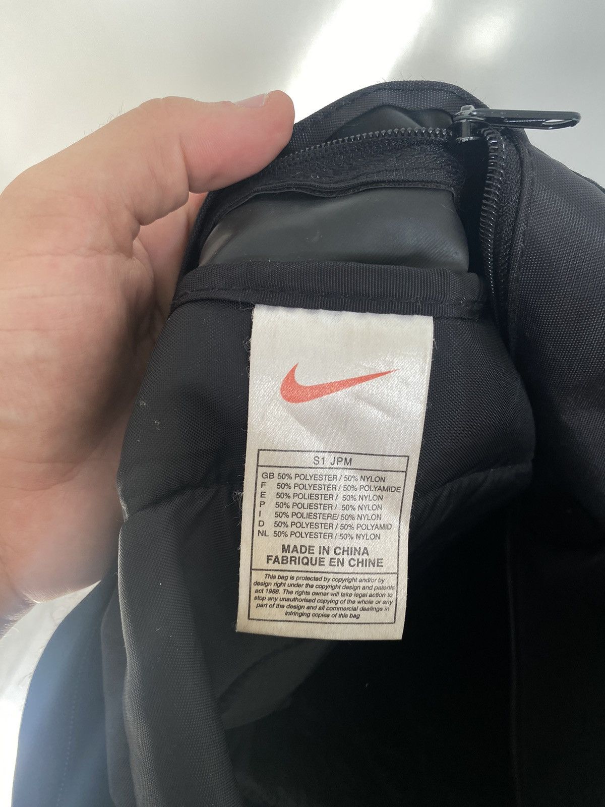 Nike × Vintage Vintage Nike bag pack Y2K Size ONE SIZE - 9 Thumbnail