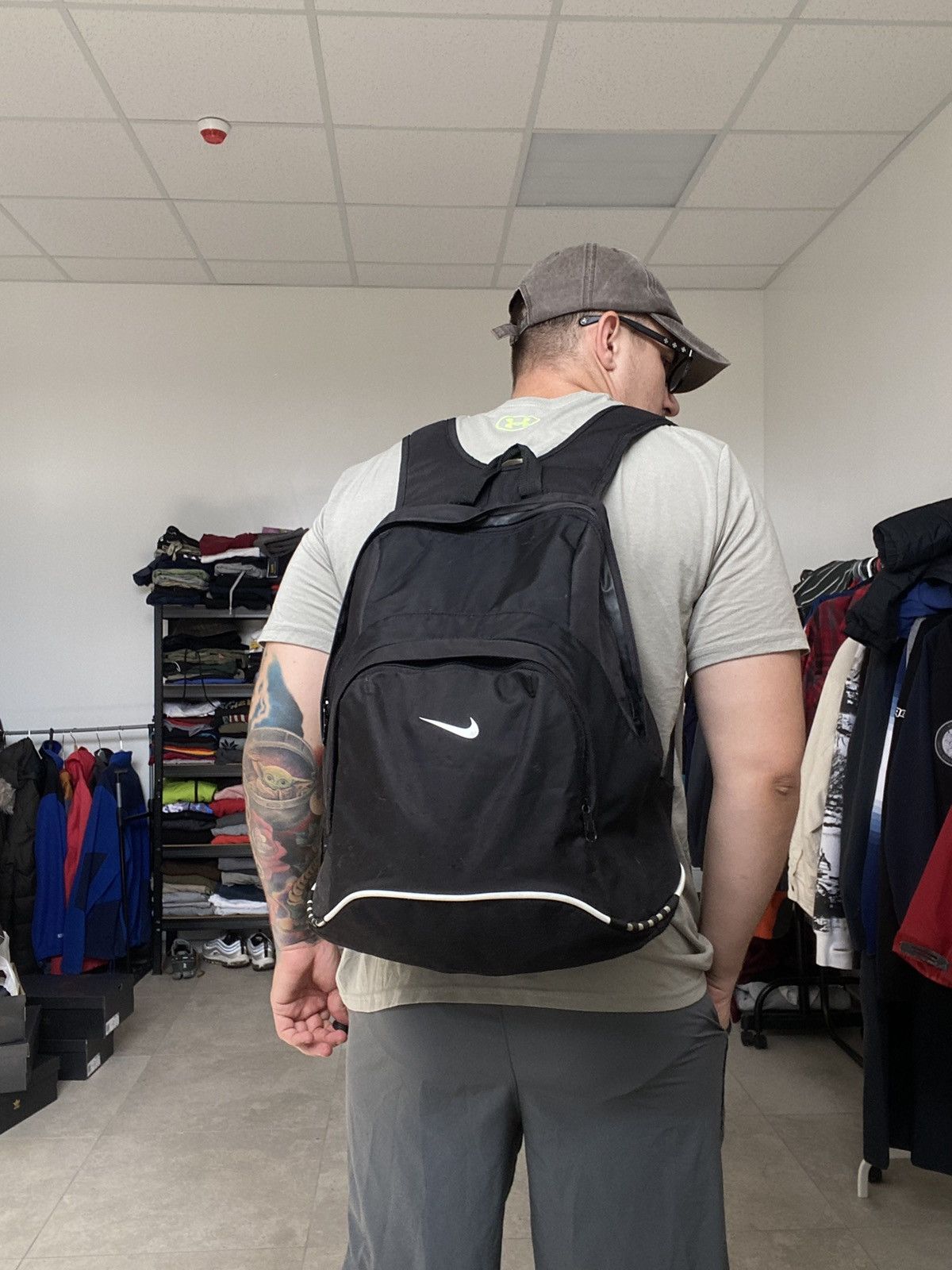 Nike × Vintage Vintage Nike bag pack Y2K Size ONE SIZE - 11 Thumbnail
