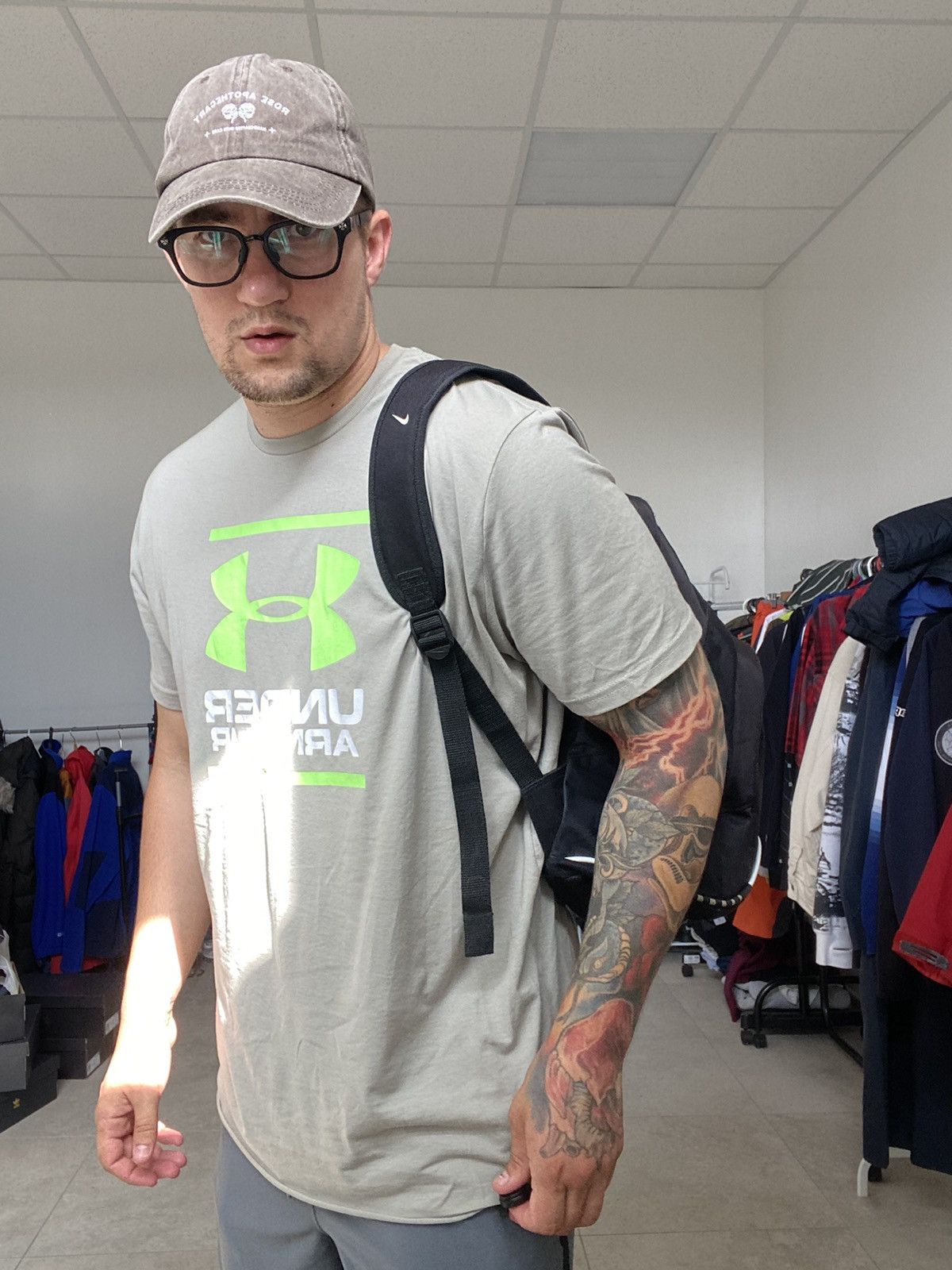 Nike × Vintage Vintage Nike bag pack Y2K Size ONE SIZE - 13 Thumbnail