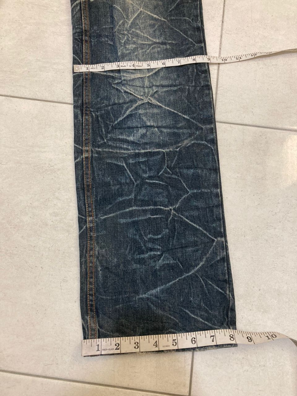 Hysteric Glamour × Japanese Brand × Vintage Vintage Double Waist Nylaus Jeans Size US 31 - 15 Thumbnail