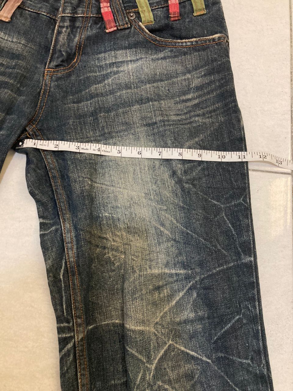 Hysteric Glamour × Japanese Brand × Vintage Vintage Double Waist Nylaus Jeans Size US 31 - 13 Thumbnail