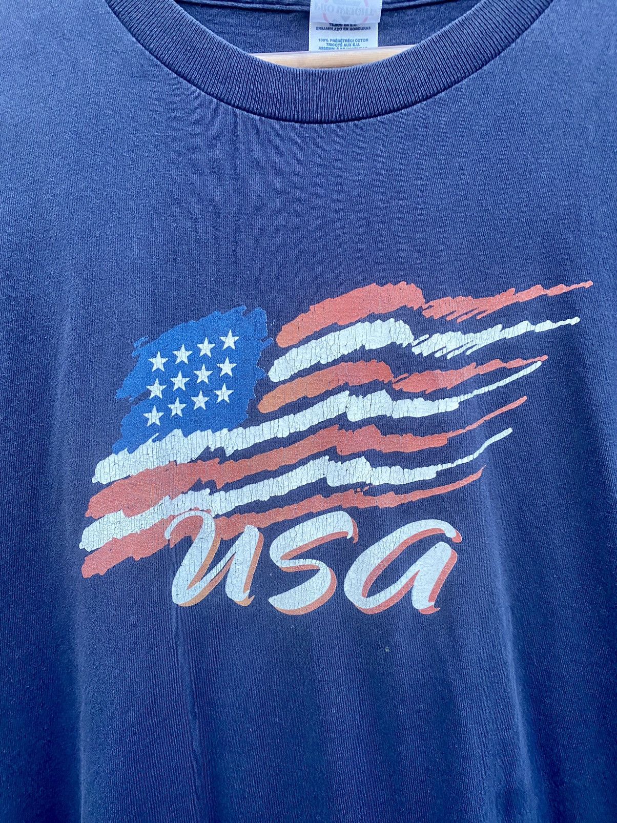 Vintage Vintage USA t-shirt Size US XL / EU 56 / 4 - 2 Thumbnail