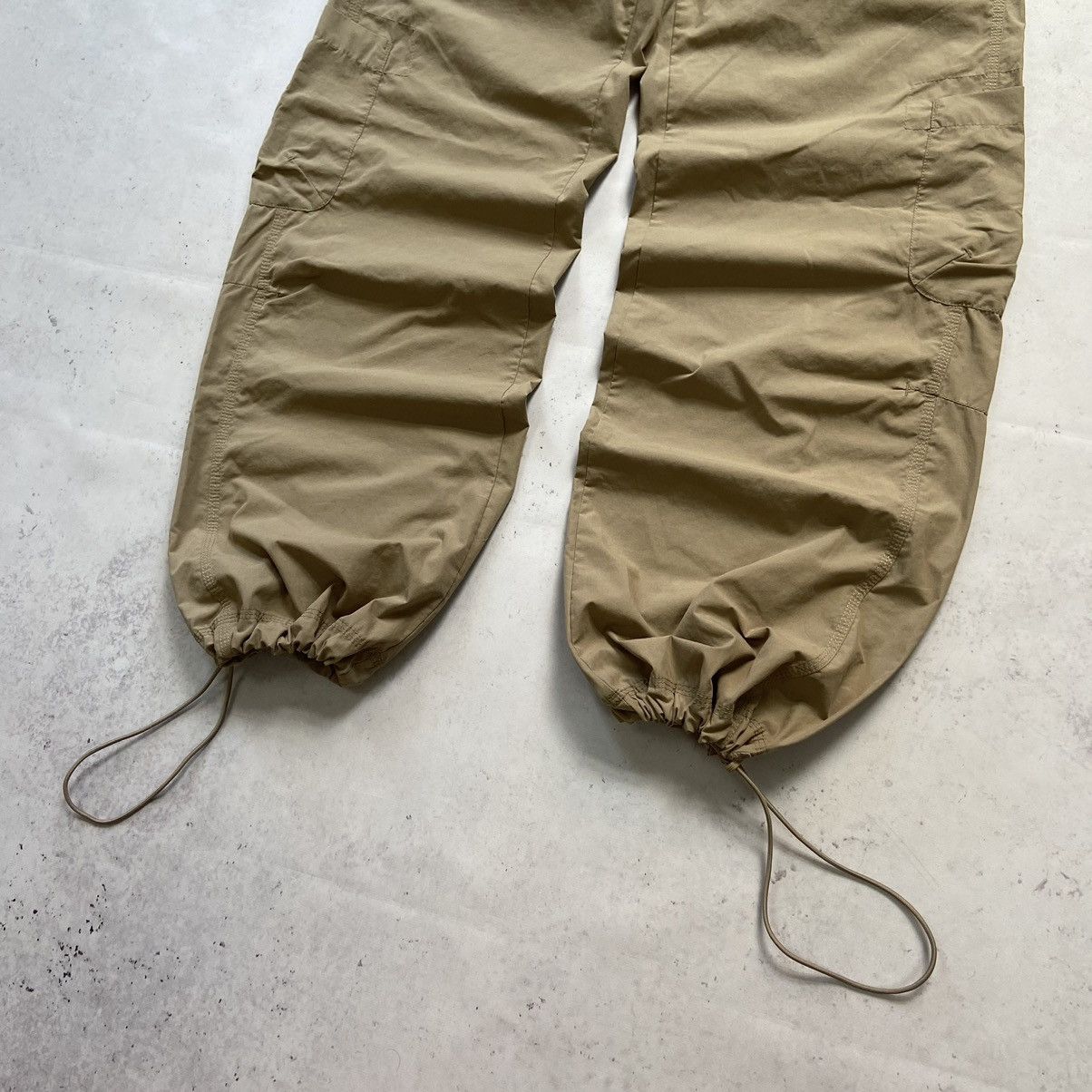 Nike Nike Vintage Track Baggy Pants Brown Drill Y2K Joggers Nylon Size US 30 / EU 46 - 9 Thumbnail