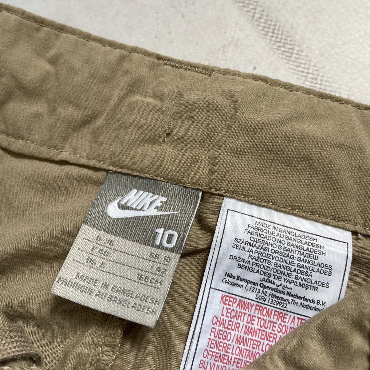 Nike Nike Vintage Track Baggy Pants Brown Drill Y2K Joggers Nylon Size US 30 / EU 46 - 13 Thumbnail
