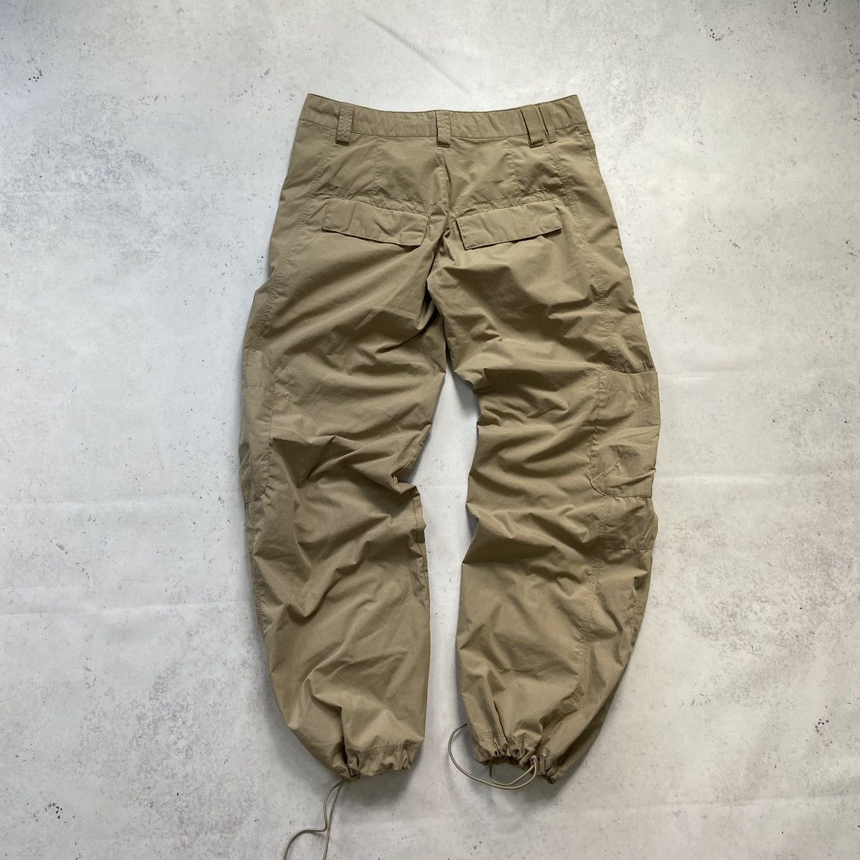 Nike Nike Vintage Track Baggy Pants Brown Drill Y2K Joggers Nylon Size US 30 / EU 46 - 4 Thumbnail